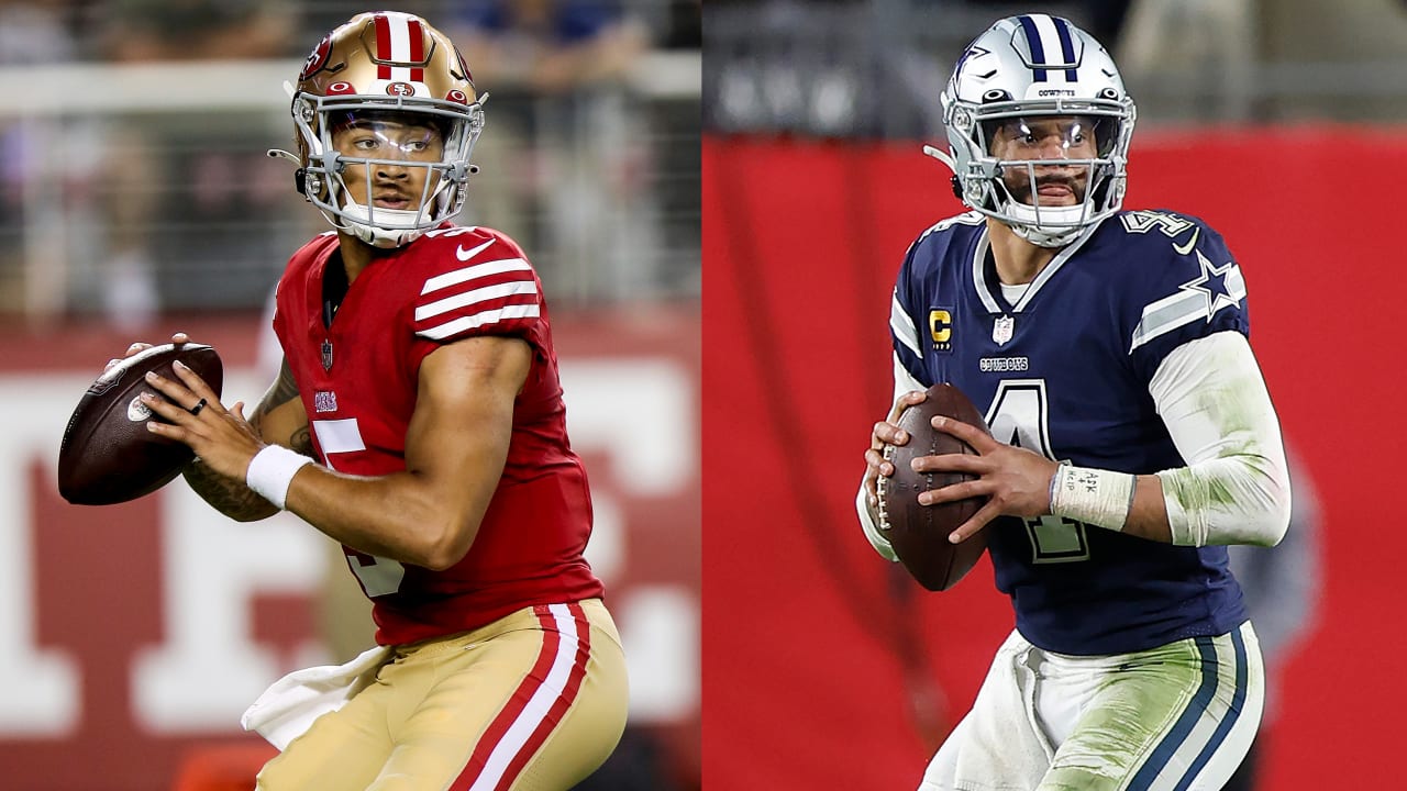 NFL Network's Steve Wyche: Dallas Cowboys' trade for quarterback Trey Lance  is a 'low risk' move