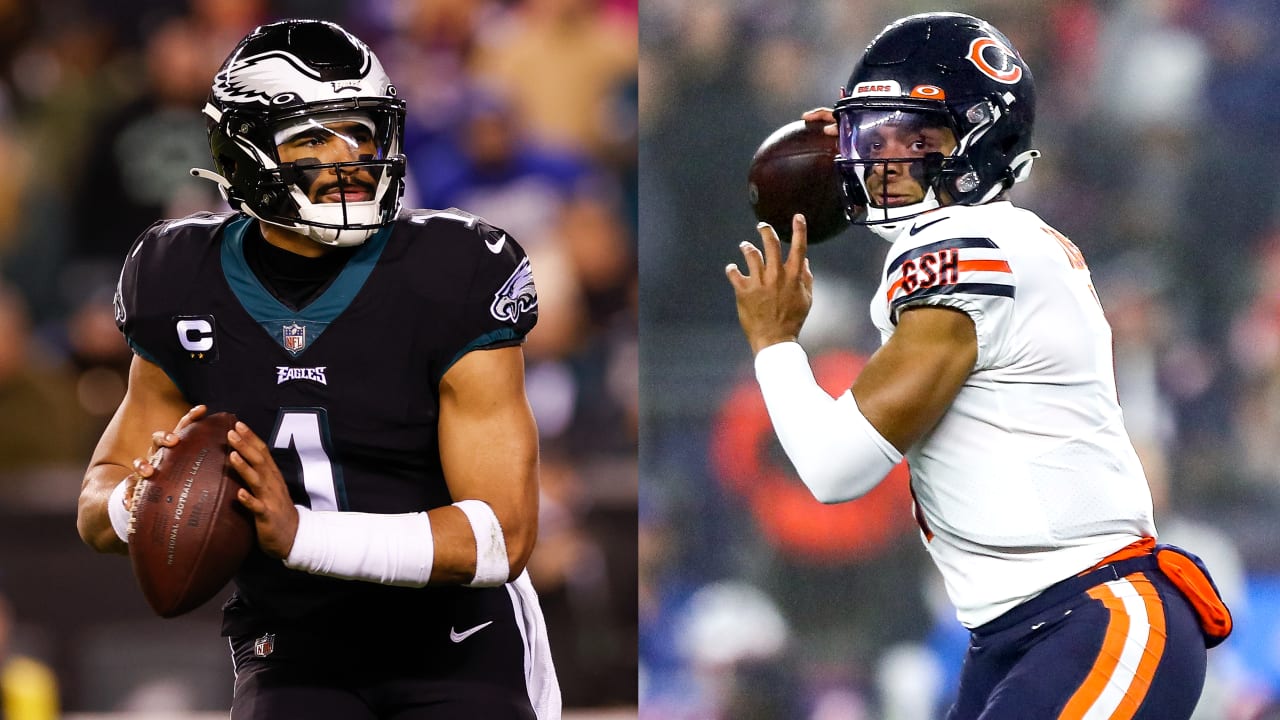 Bears linebacker T.J. Edwards sees 'similarities' between his former QB Jalen  Hurts, Justin Fields