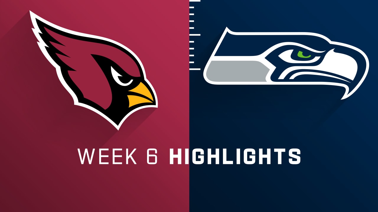 Arizona Cardinals vs. Seattle Seahawks NFL Week 6 schedule, television