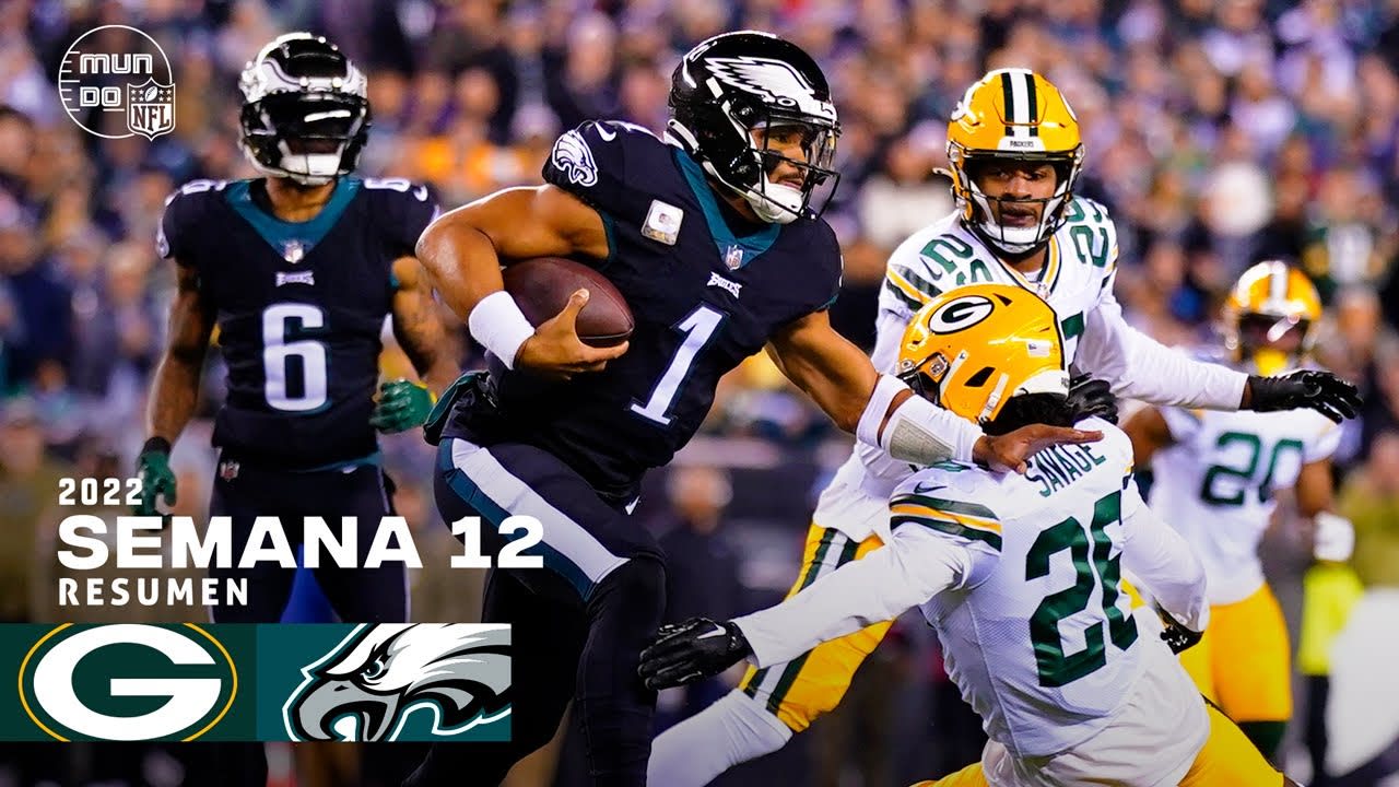 Packers vs Eagles Highlights semana 12