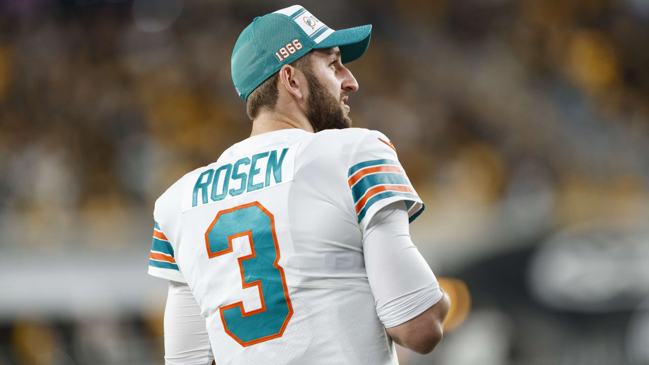 Hyde: Josh Rosen looked decent in Dolphins' loss, but is set up to fail  with everyone else