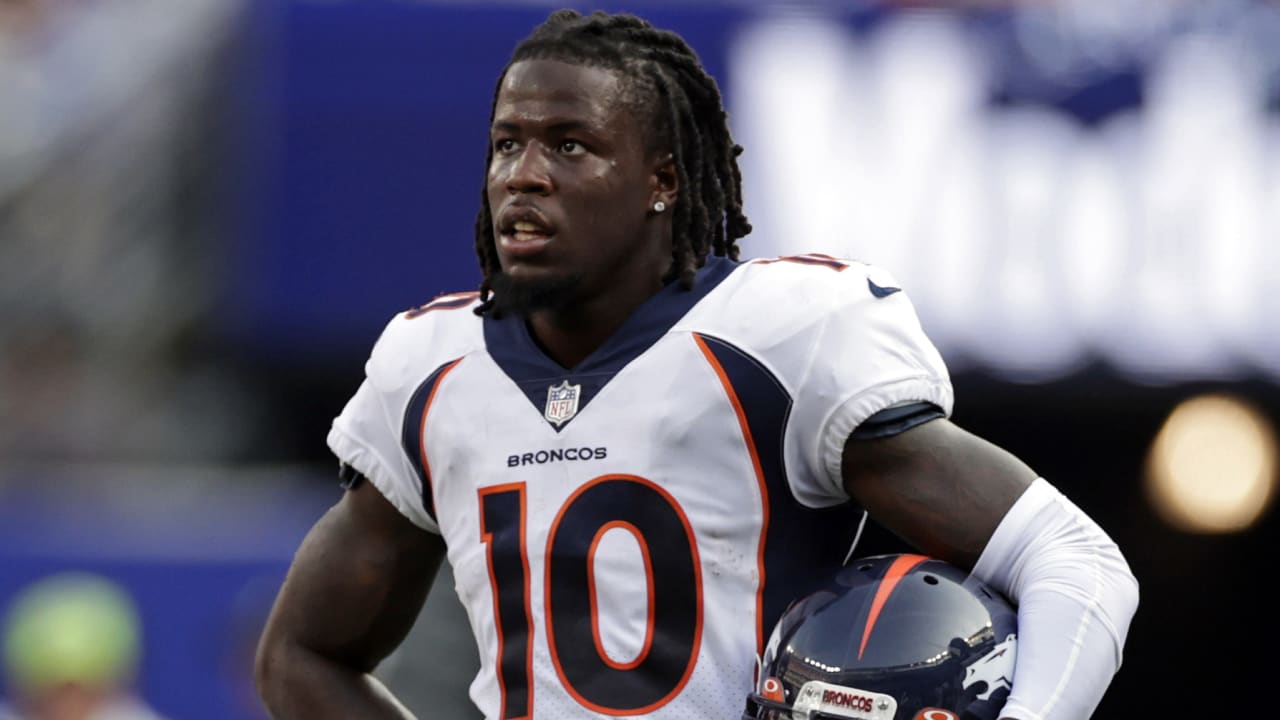 Broncos WR Jerry Jeudy arrested on misdemeanor criminal tampering