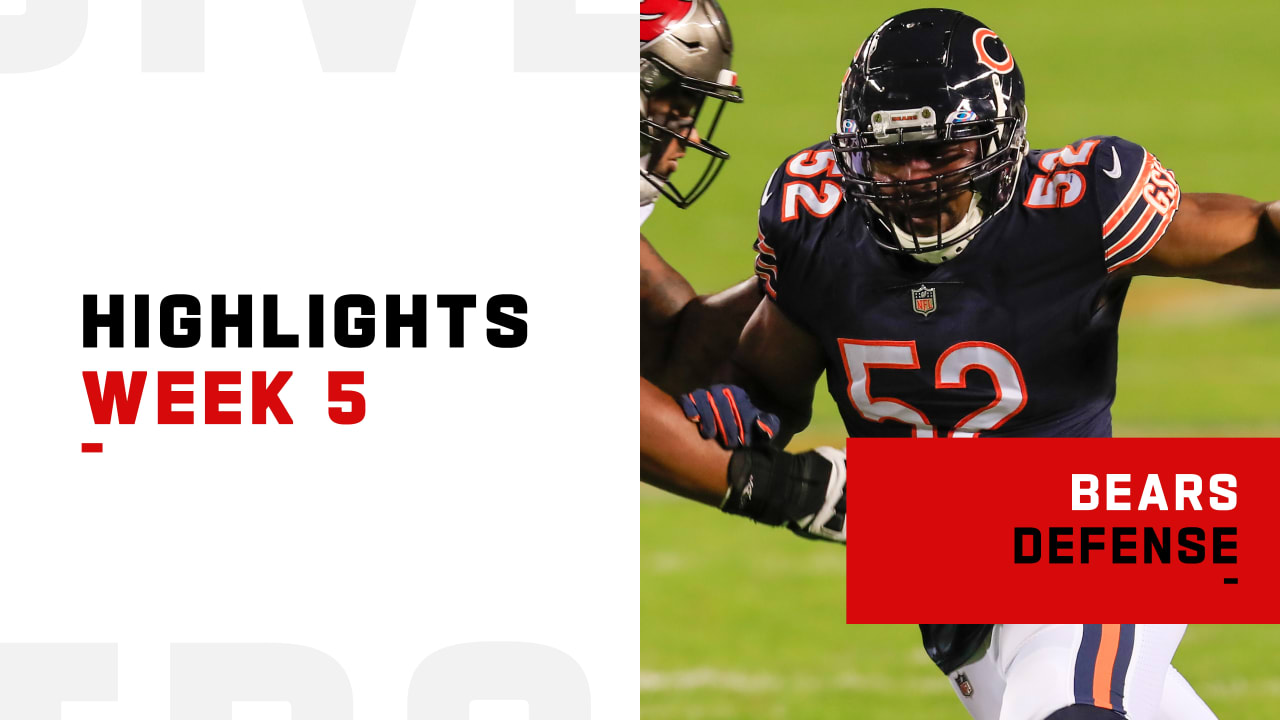 Chicago Bears' best defensive plays from 'Thursday Night Football' win