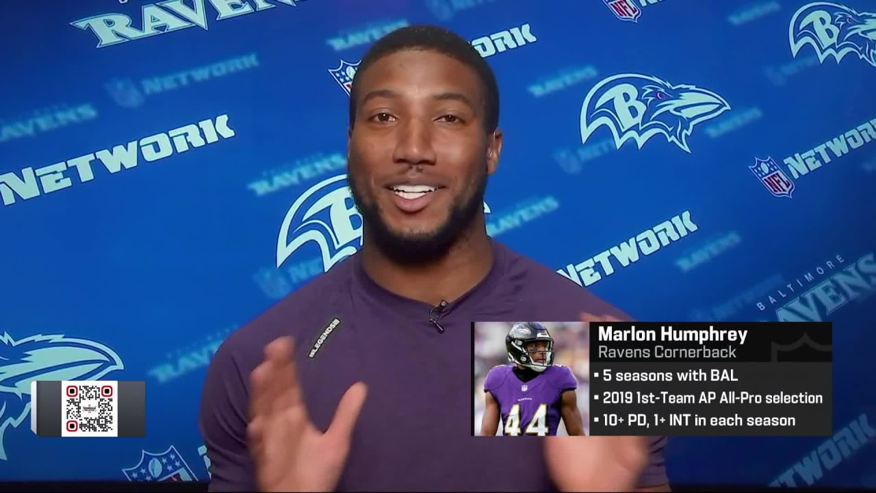 Cornerback Marlon Humphrey reacts to Baltimore Ravens' 2022 NFL schedule  release