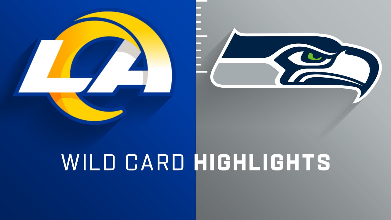 Los Angeles Rams Seattle highlights | Super Wild Card Weekend