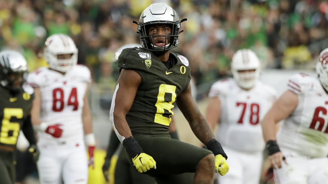 Oregon safety Jevon Holland becomes first Canadian player selected in 2021  NFL draft - Coast Reporter