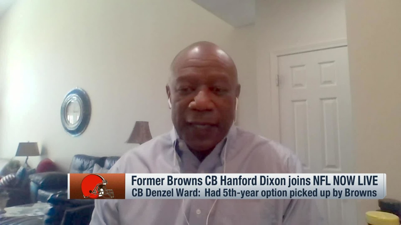 Former Browns cornerback Hanford Dixon discusses what Cleveland should do  with the No. 26 pick in the 2021 NFL Draft