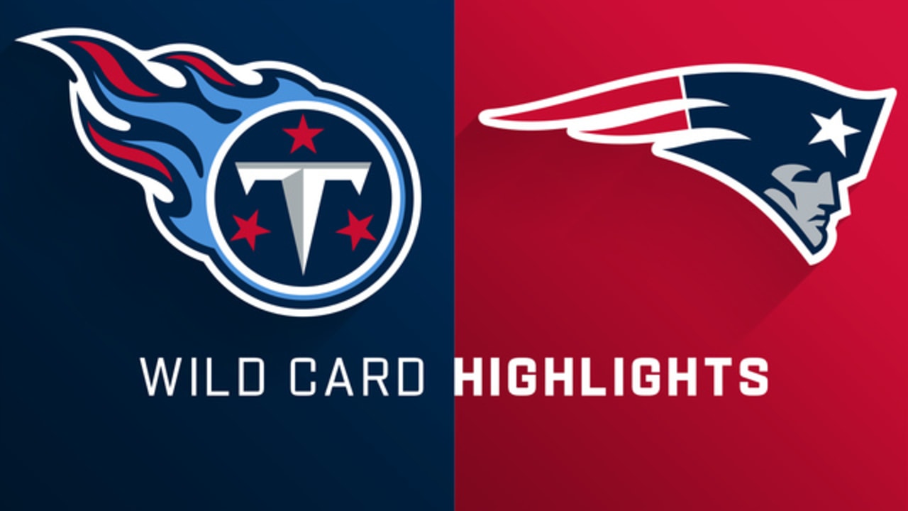 Titans vs. Patriots highlights AFC Wild Card