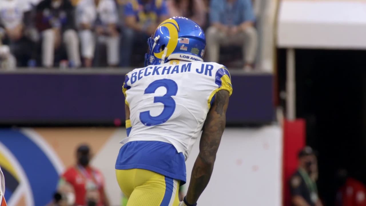 How wide receiver Odell Beckham Jr. was a 'bright light' in Los Angeles Rams'  Super Bowl run on 'America's Game