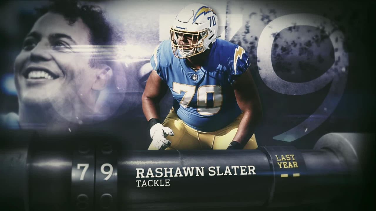 Top 100 Players of 2022': Los Angeles Chargers offensive tackle Rashawn  Slater