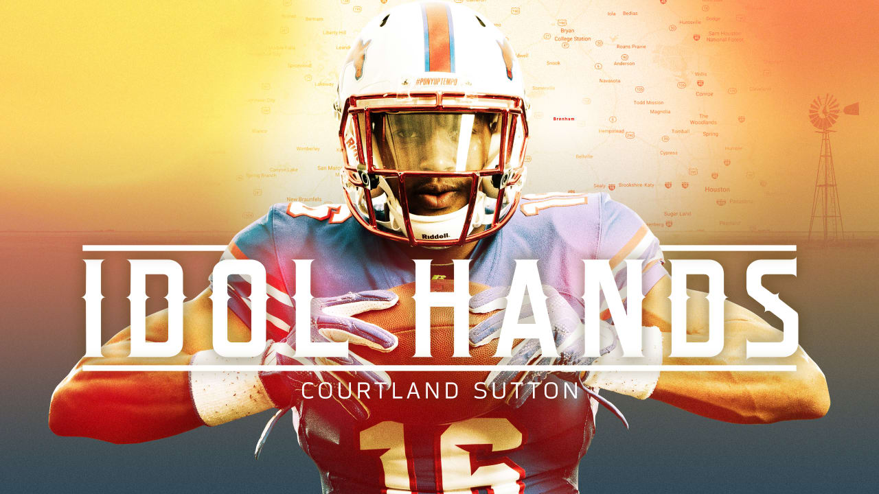 From farm to NFL's table: Hard work paying off for SMU's Courtland Sutton