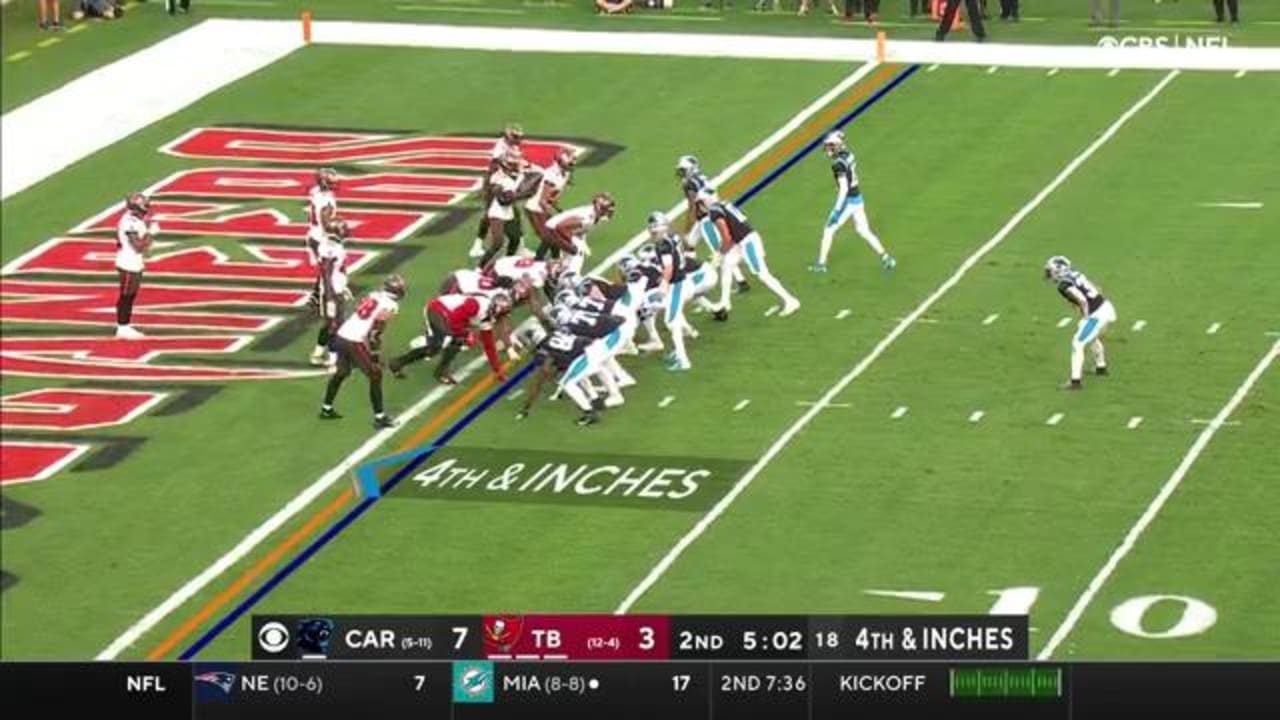 Tampa Bay Buccaneers use goal-line stand to stuff Carolina Panthers, NFL