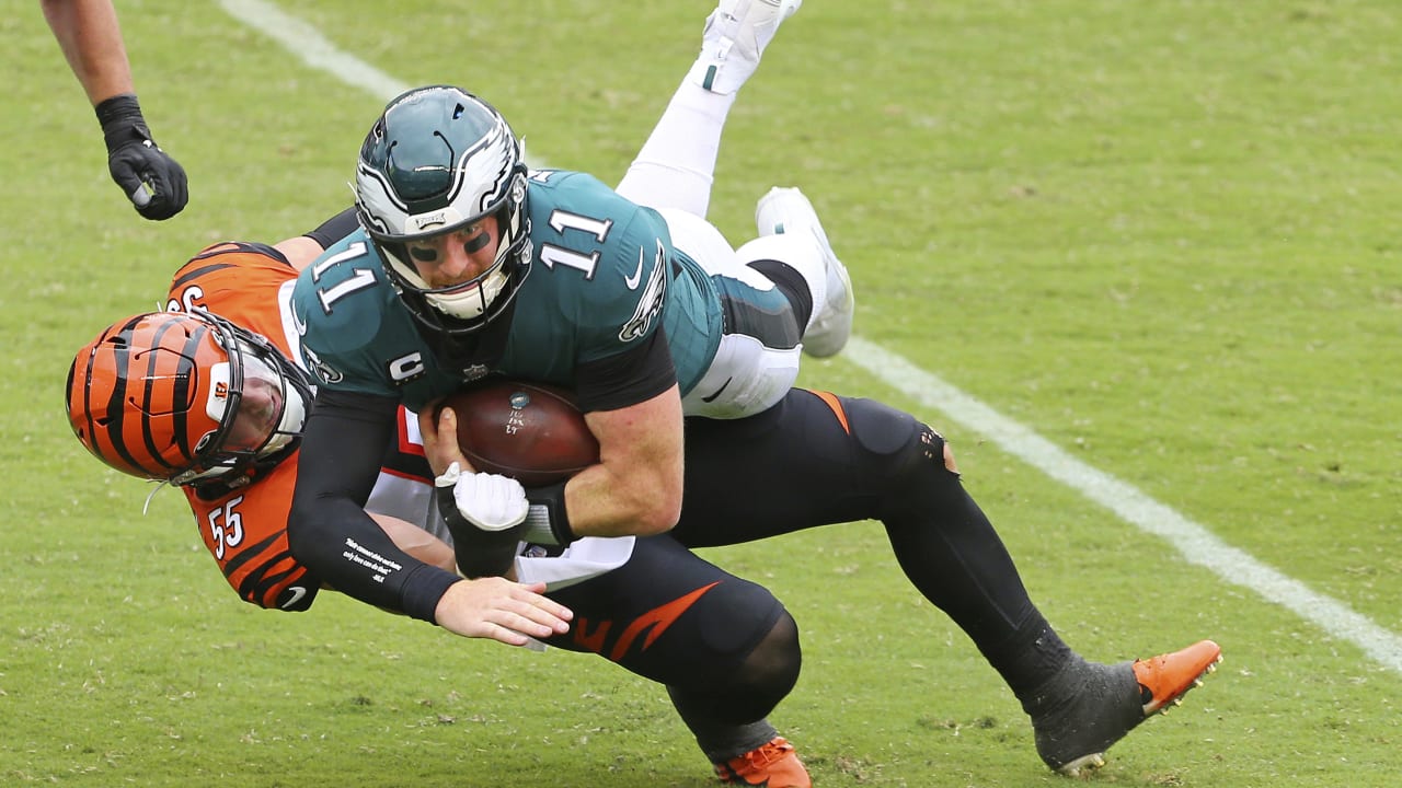 Eagles' Doug Pederson will 'evaluate' quarterback position following Carson  Wentz-for-Jalen Hurts swap in loss vs. Packers 