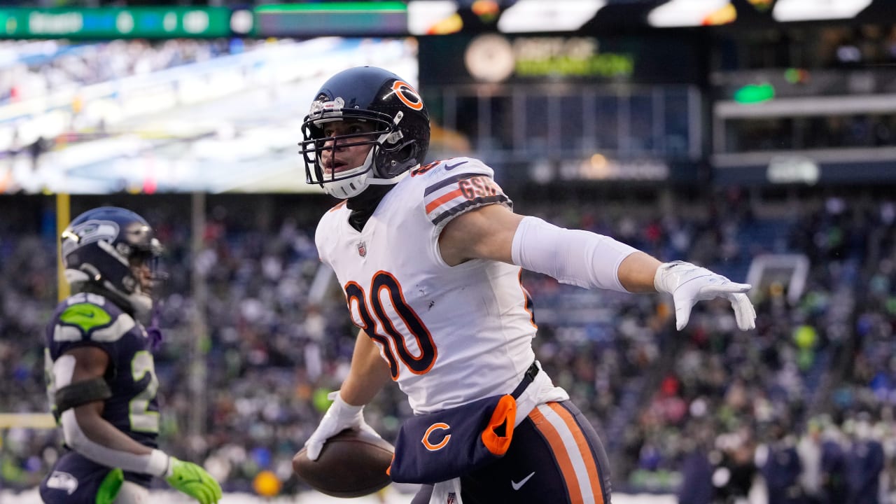Chicago Bears quarterback Nick Foles' 15-yard touchdown pass to former ...