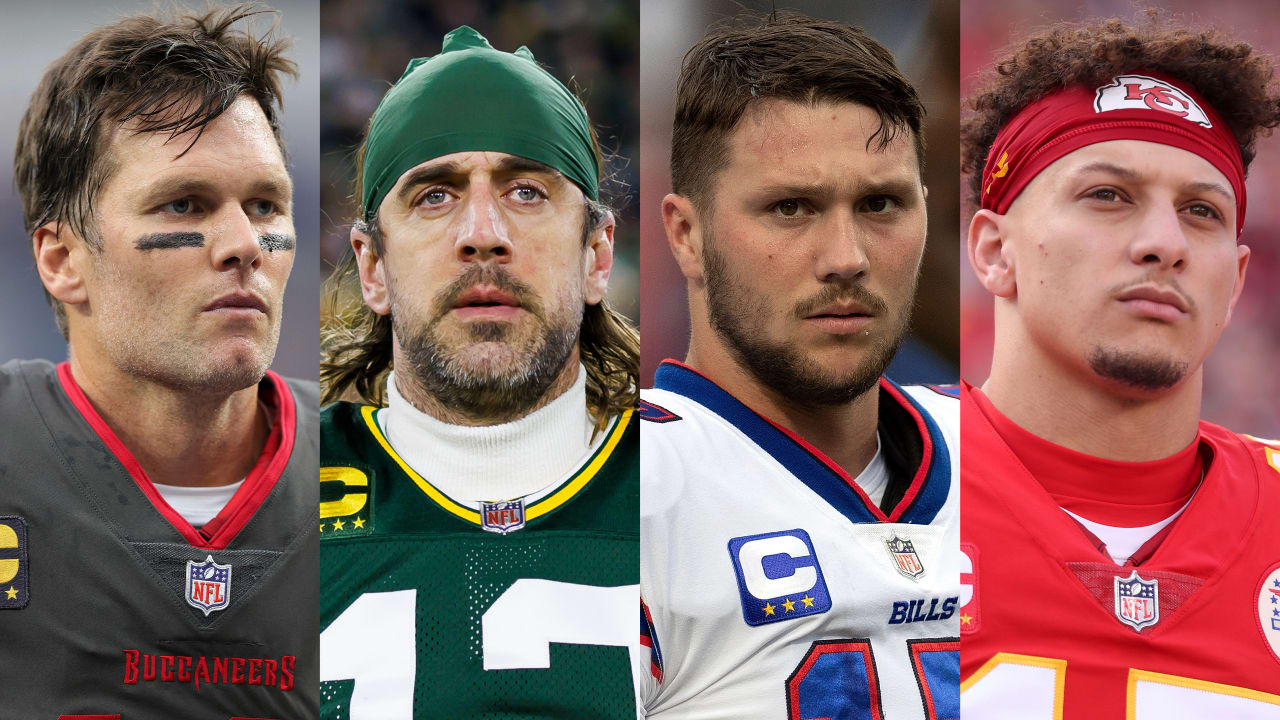 Tom Brady, Aaron Rodgers to face off against Josh Allen, Patrick(01)