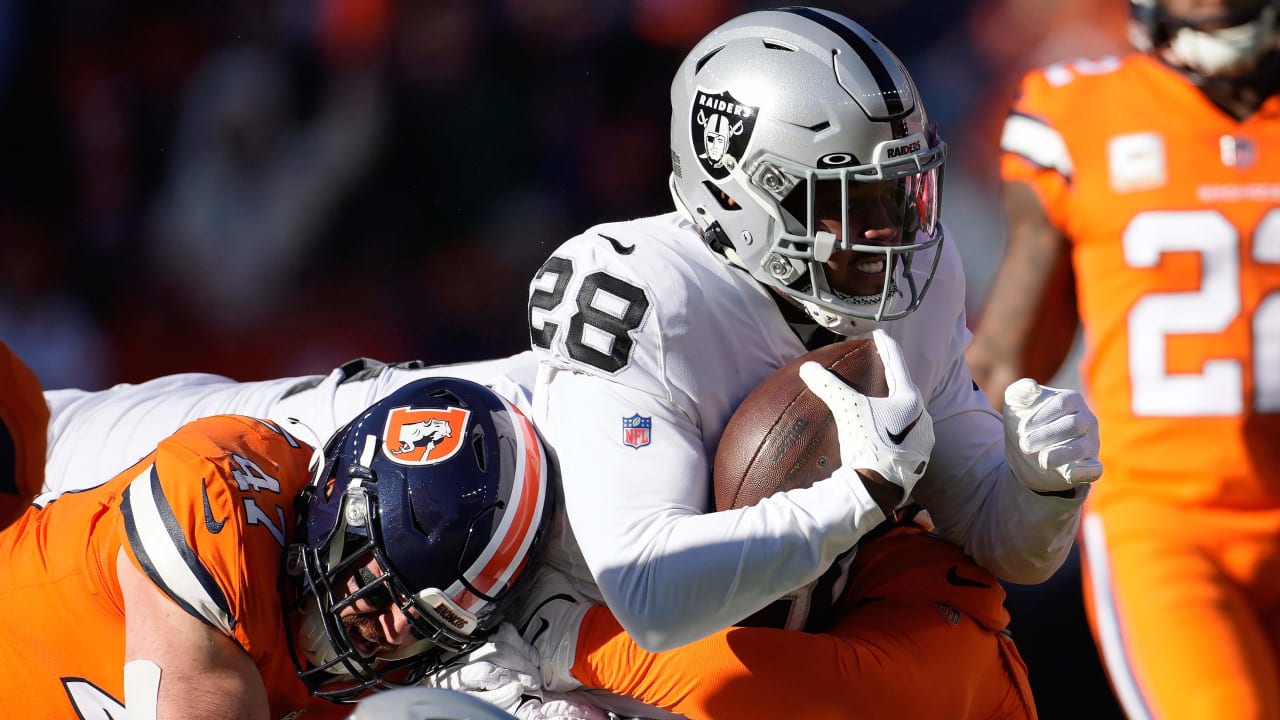 Broncos know key to Week 1 win over Raiders is slowing Josh Jacobs: 'A  pretty tough task'