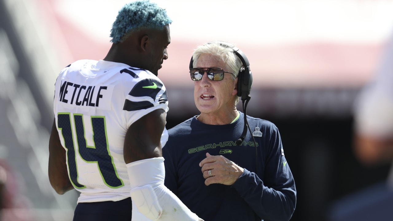 Seahawks HC Pete Carroll: 'Crucial weeks' ahead to work out DK Metcalf  extension