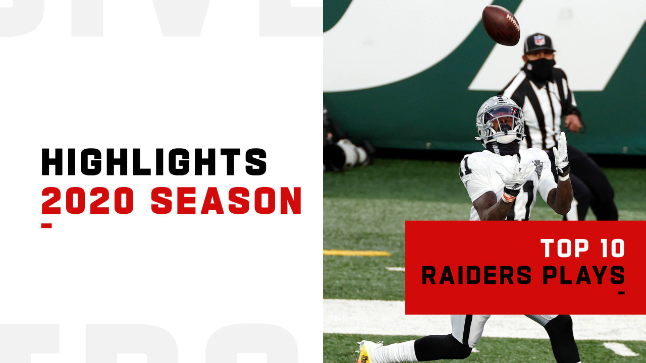 Raiders Top 10 Plays From the 2020 Season, Highlights