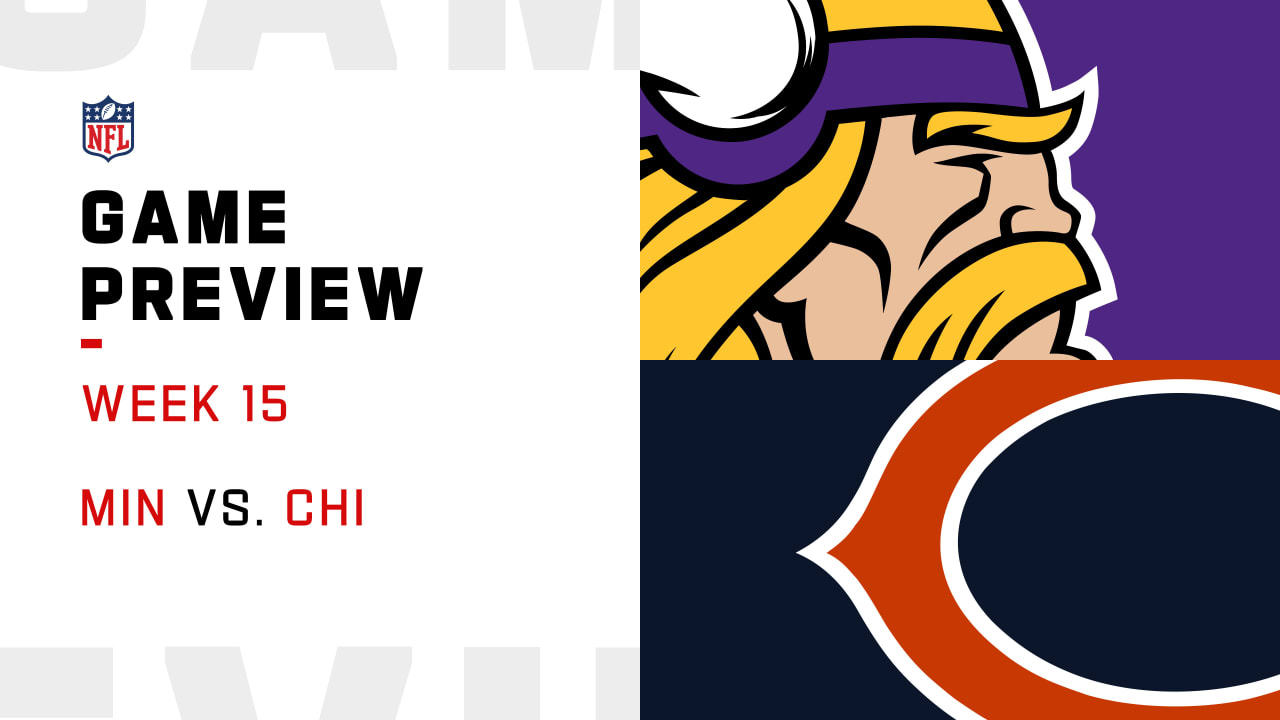 Minnesota Vikings vs. Chicago Bears - NFL Week 15 (12/20/21