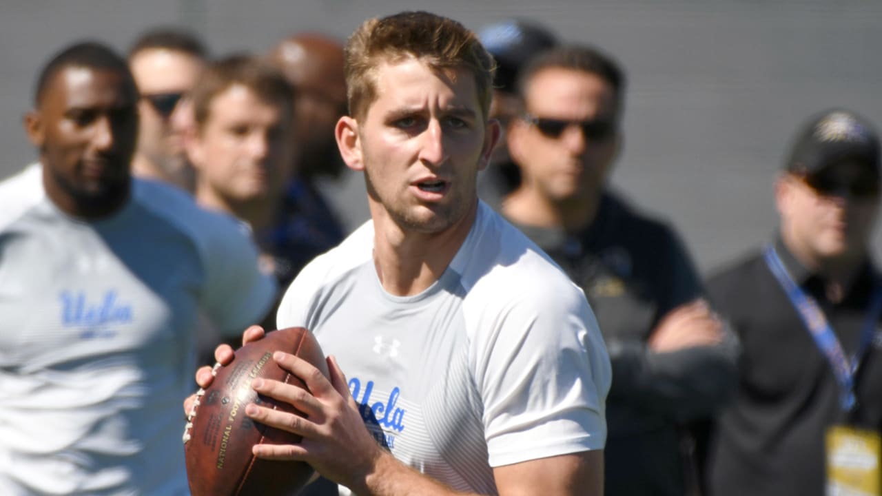 UCLA pro day: Josh Rosen says he's draft's most accurate QB
