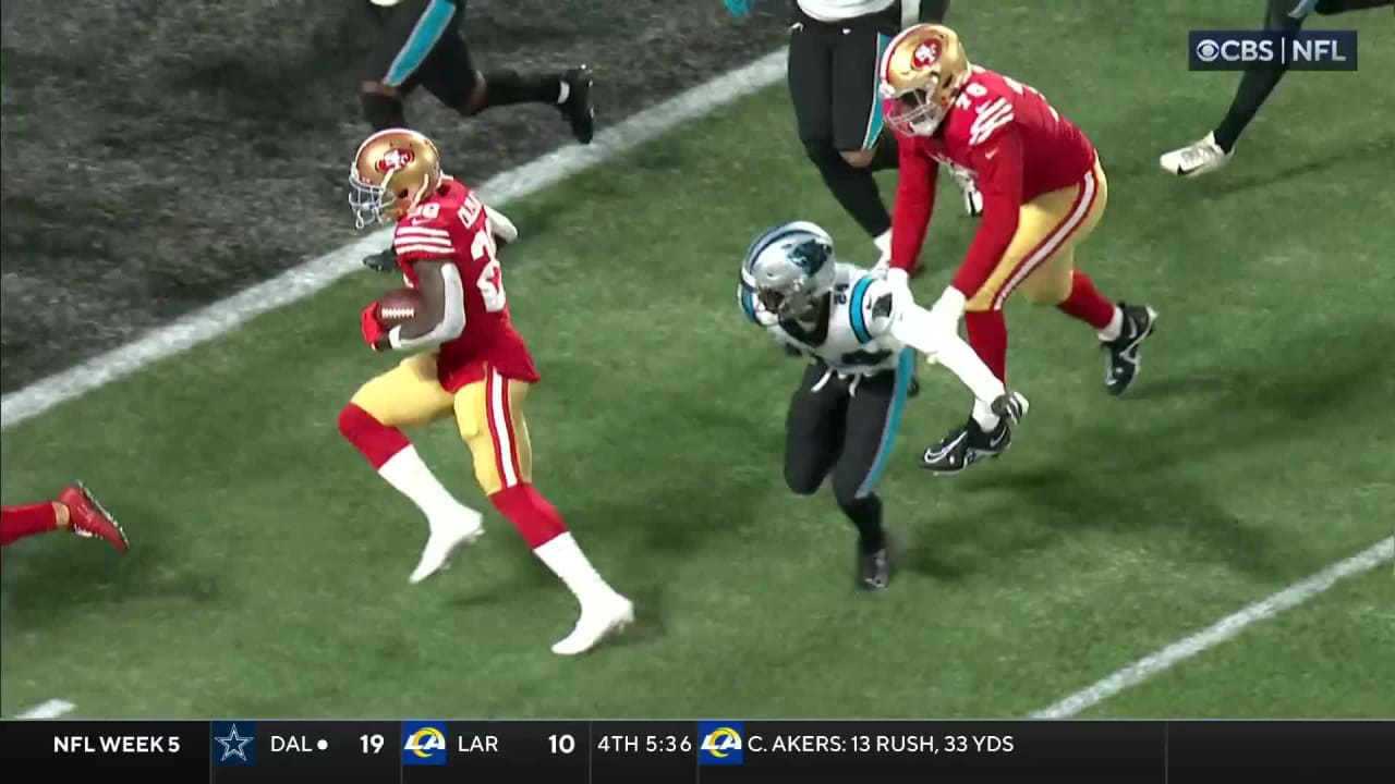 San Francisco 49ers' top plays vs. Carolina Panthers Week 5