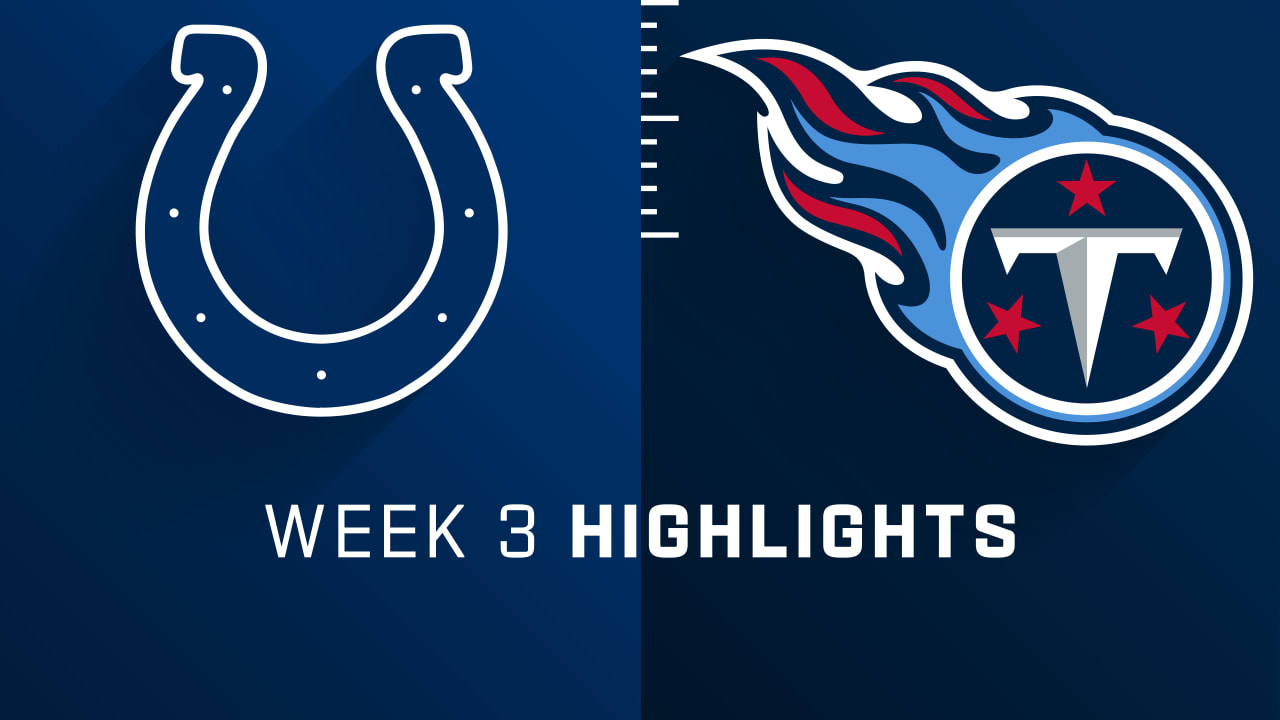 Colts vs Titans: NFL Week 4 live scores, highlights, updates