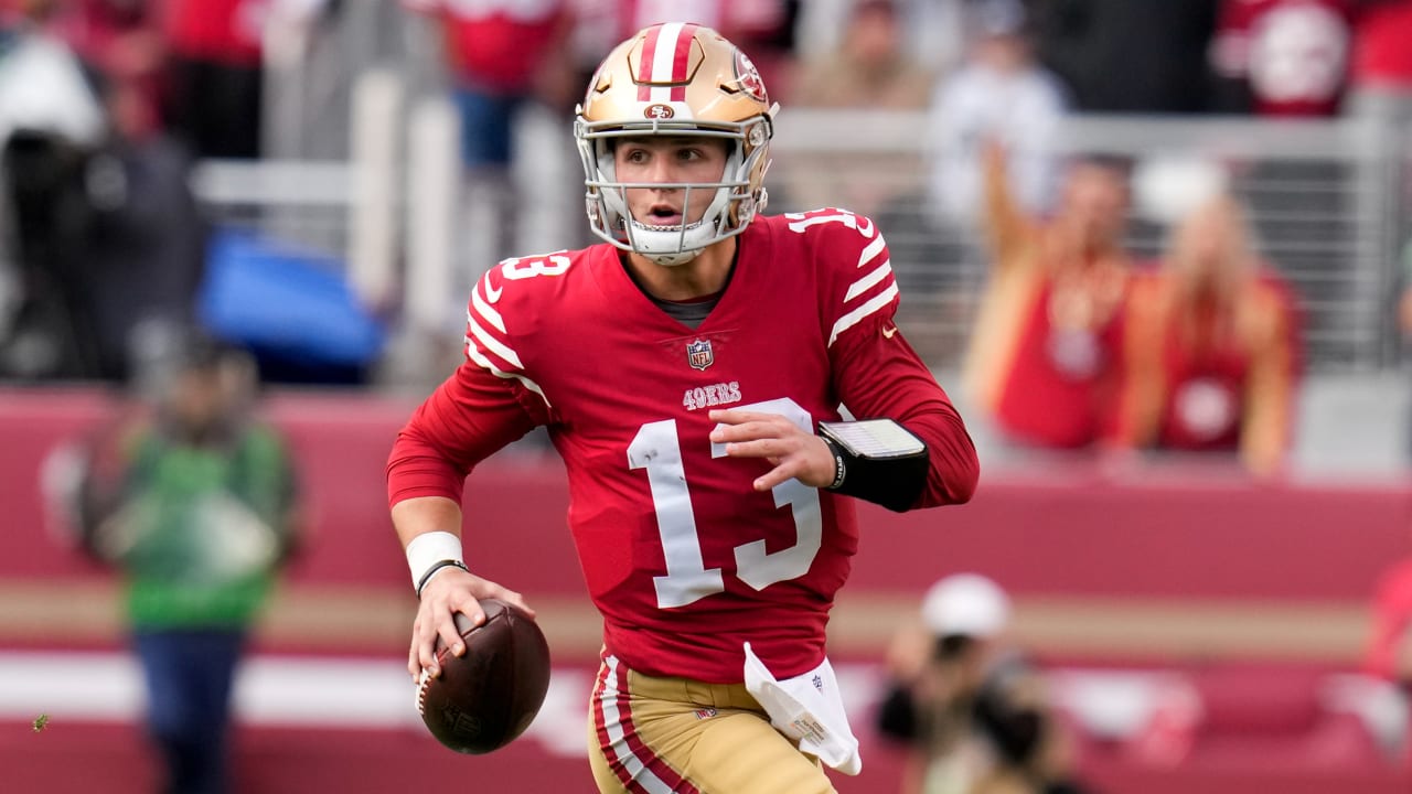 San Francisco 49ers quarterback Brock Purdy secures his first