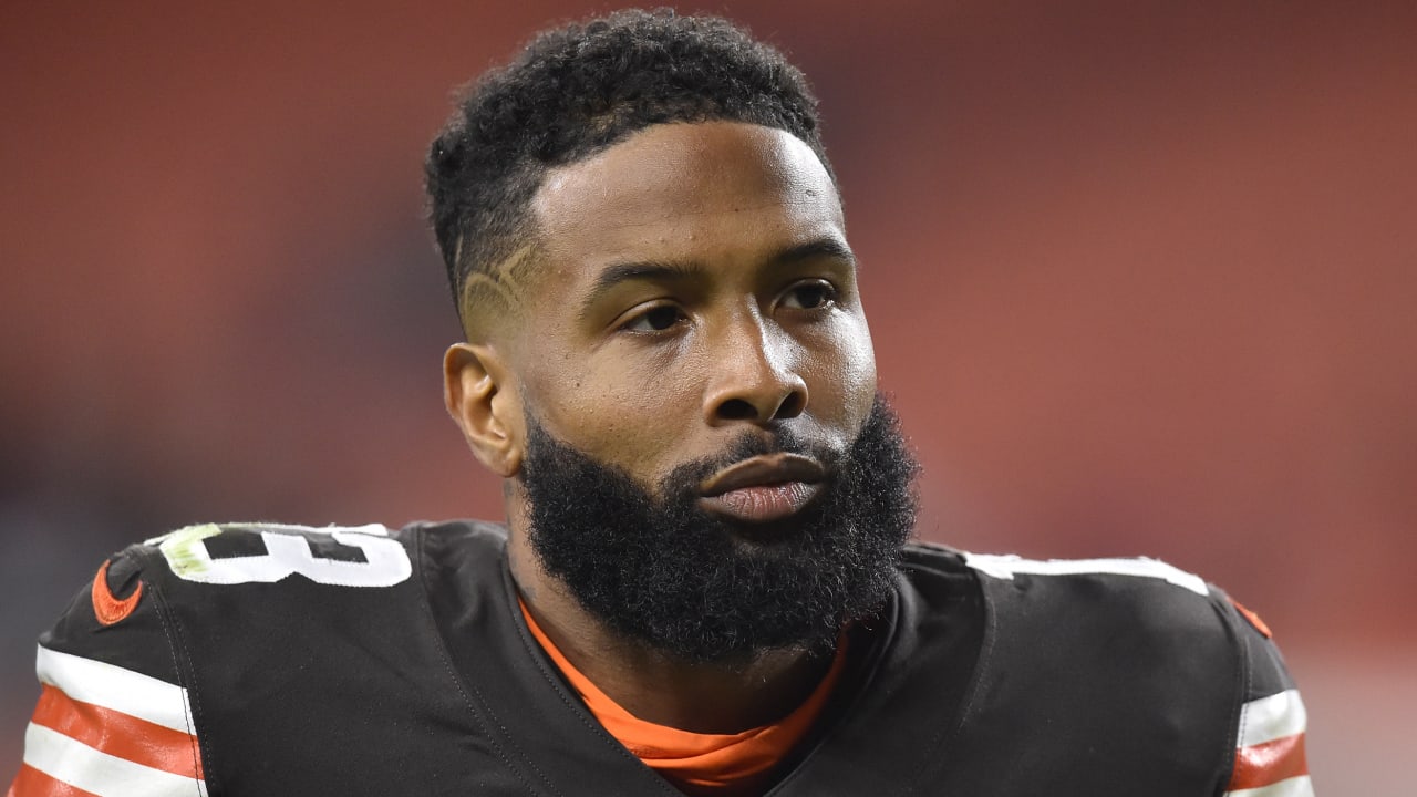 The Odell Beckham Jr. Cleveland Browns jerseys have dropped online