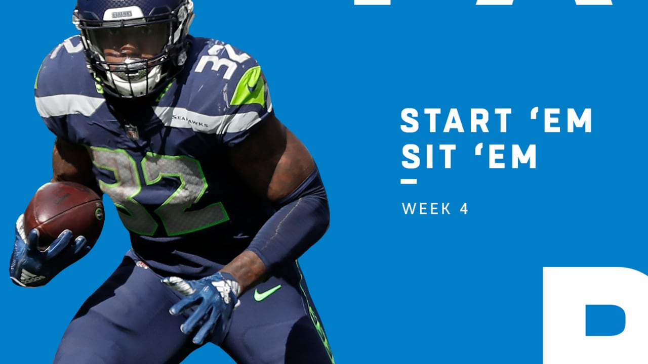 Start 'Em, Sit 'Em Week 4: Running backs