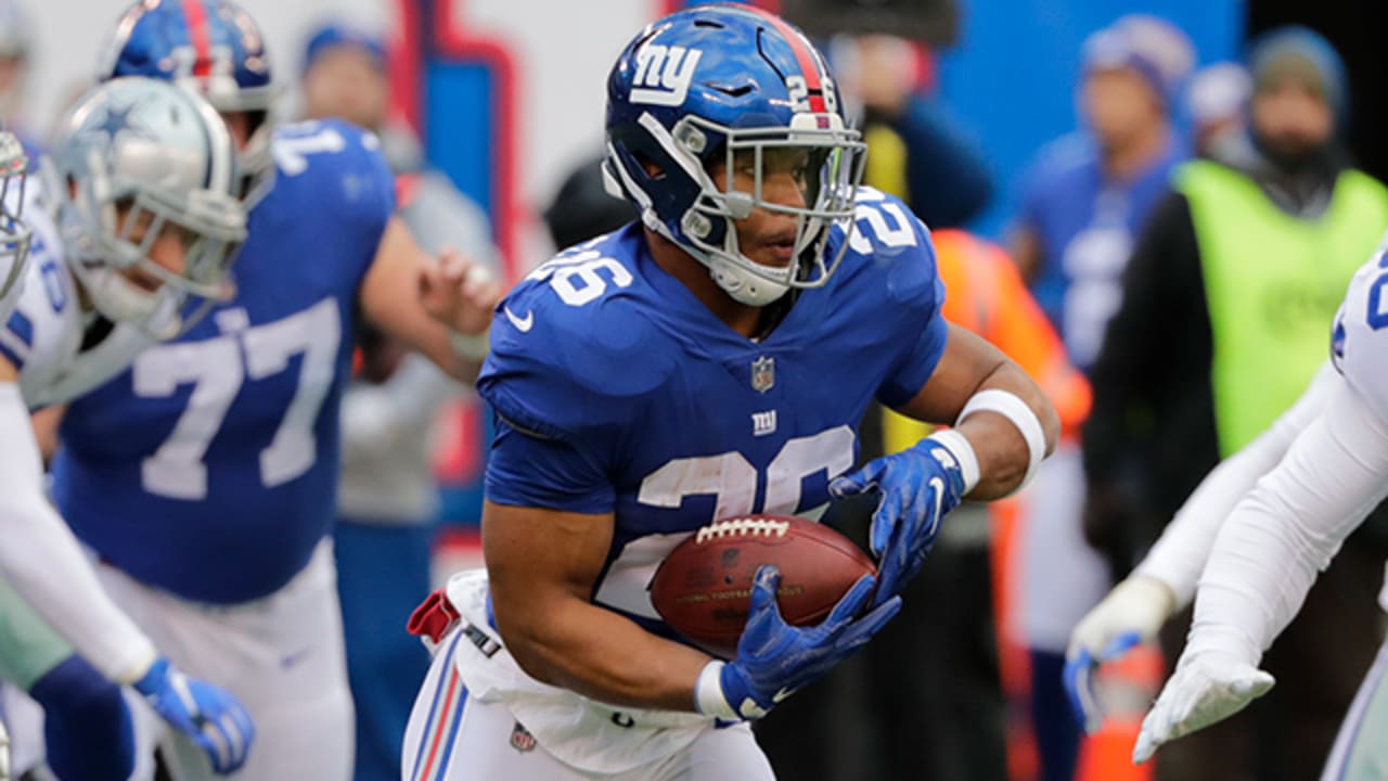 Saquon sets single-season catch record for rookie RB