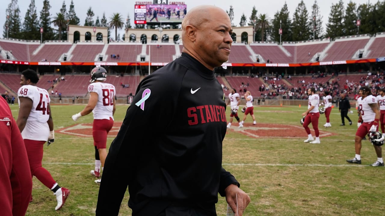 Former Stanford head coach David Shaw interviews for Broncos HC job