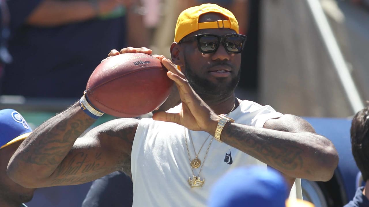 LeBron James says he would have made an NFL team, possibly the Seahawks