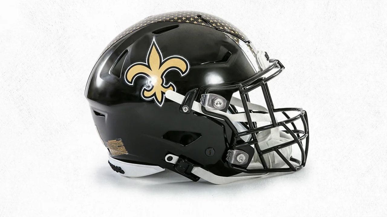 Saints introduce new black helmet to be worn for at least one game in 2022