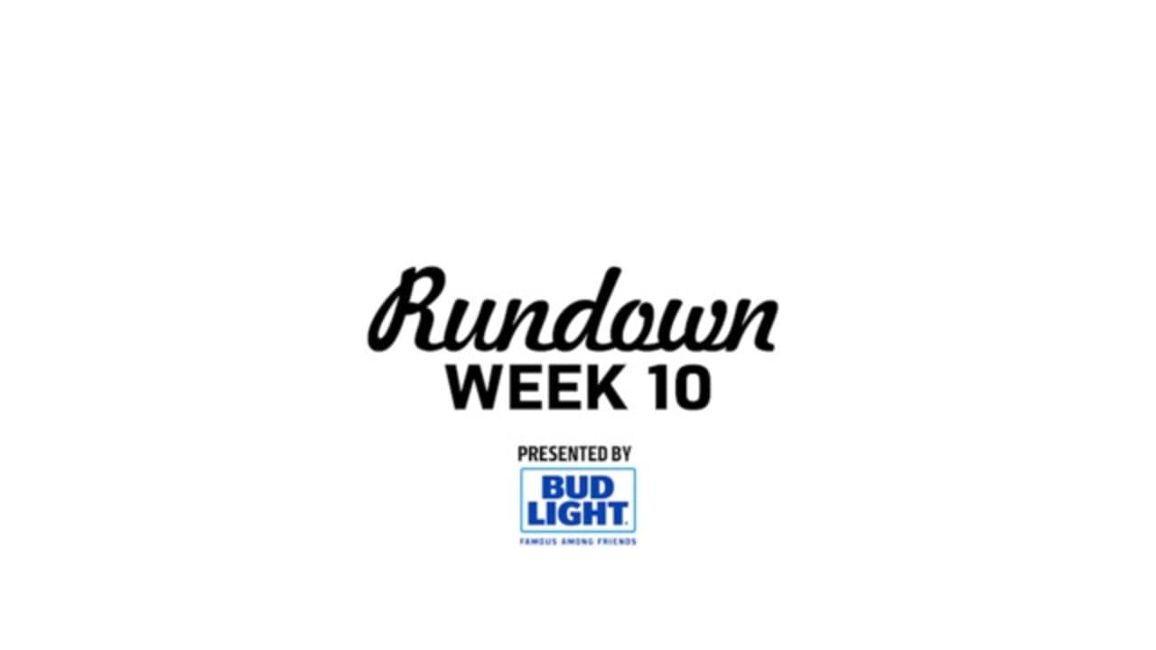 NFL RUNDOWN | WEEK 10