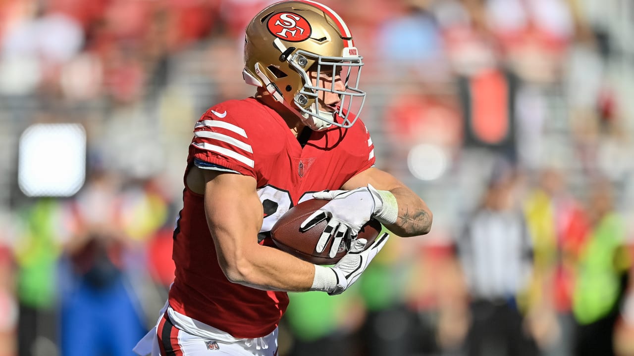 Best Giants-49ers prop bets today: Christian McCaffrey, George