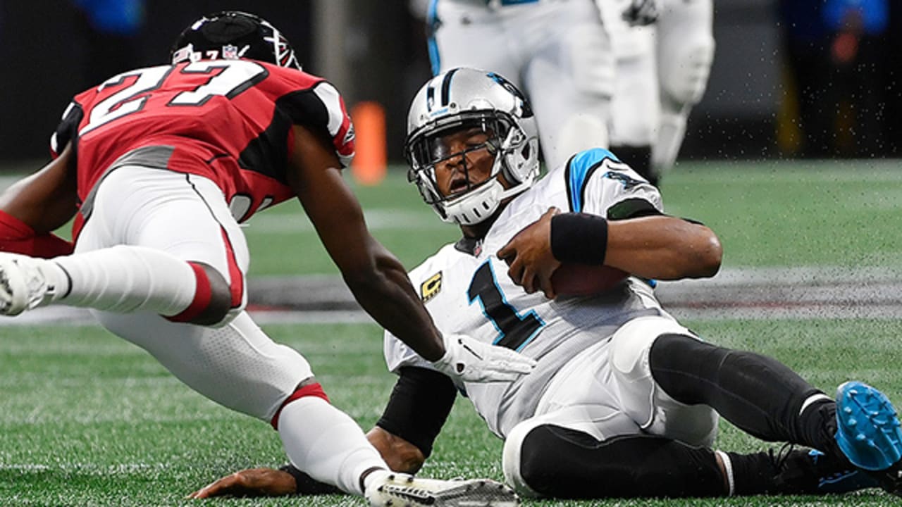 Falcons S Damontae Kazee fined for hit on Cam Newton 