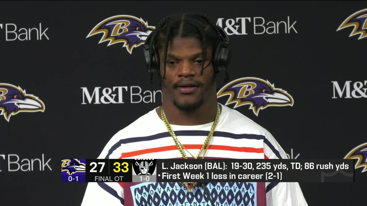 Baltimore Ravens quarterback Lamar Jackson on 'Monday Night Football