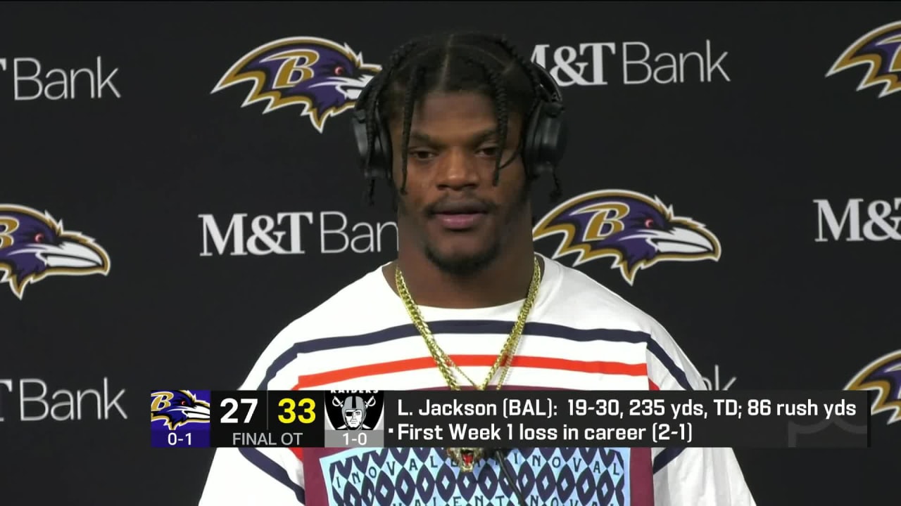 That ticked me off': Ravens QB Lamar Jackson laments two fumbles