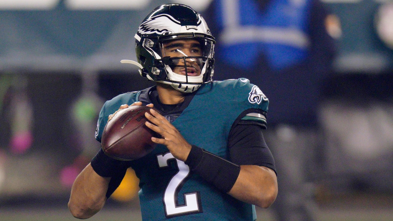 EAGLES QB HURTS UNI SAYS NO. 2, BUT'S HE'S NO. 3 ON DEPTH CHART!