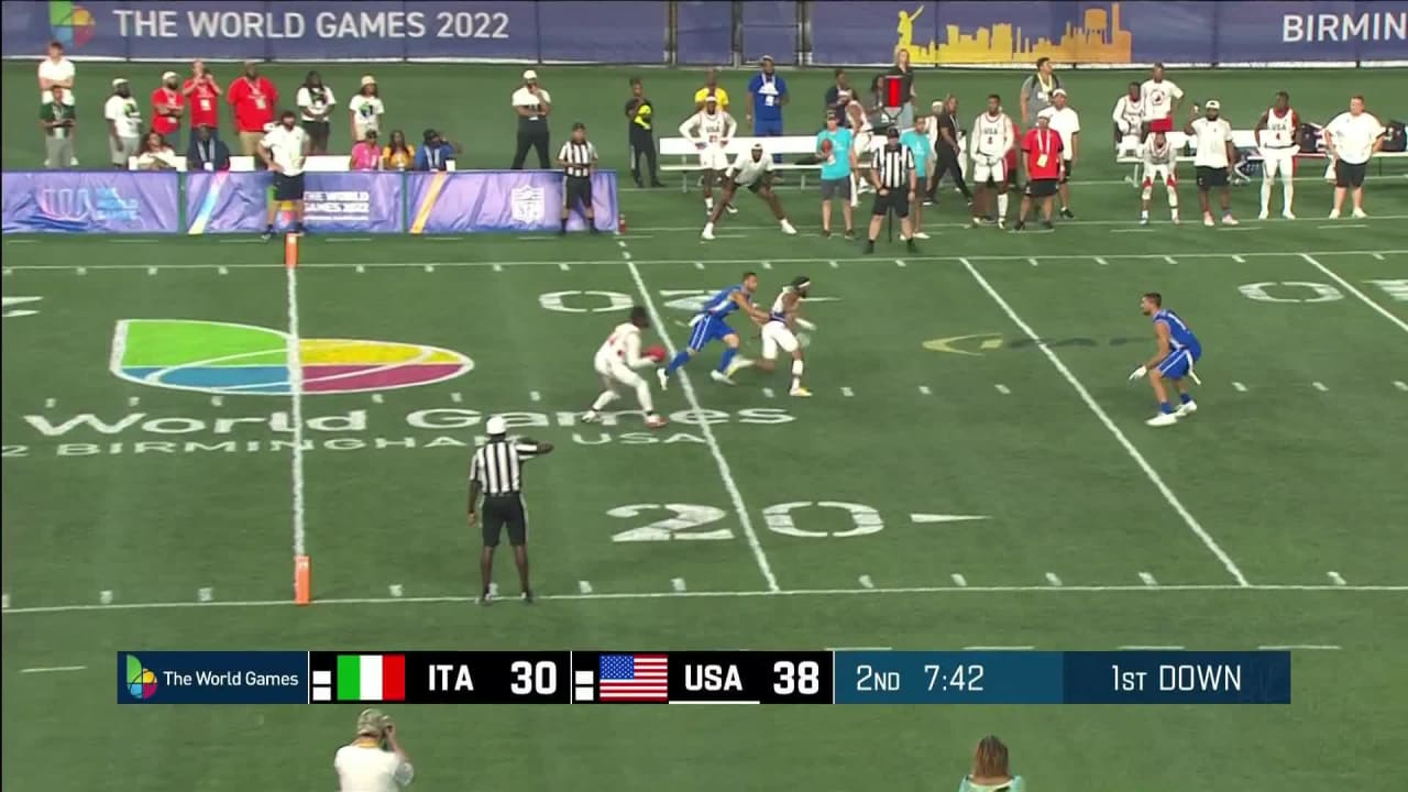 U.S.A. vs. Mexico Women's Flag Football Championship at 2022 World Games  Highlights 