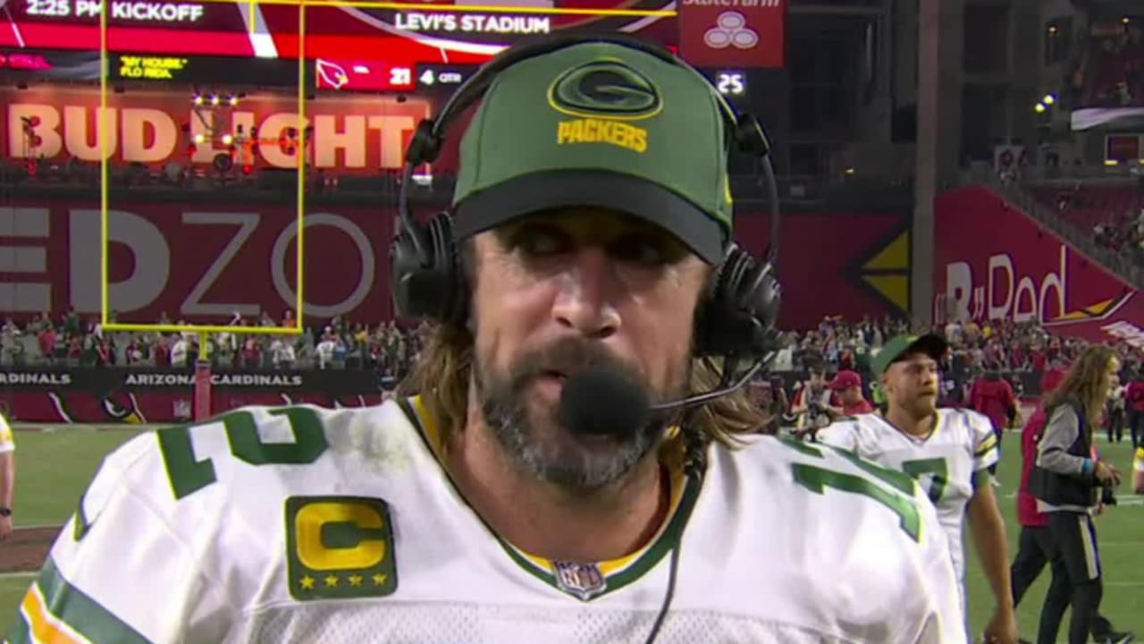 Green Bay Packers quarterback Aaron Rodgers explains what 'TNF' win means  for short-handed Packers