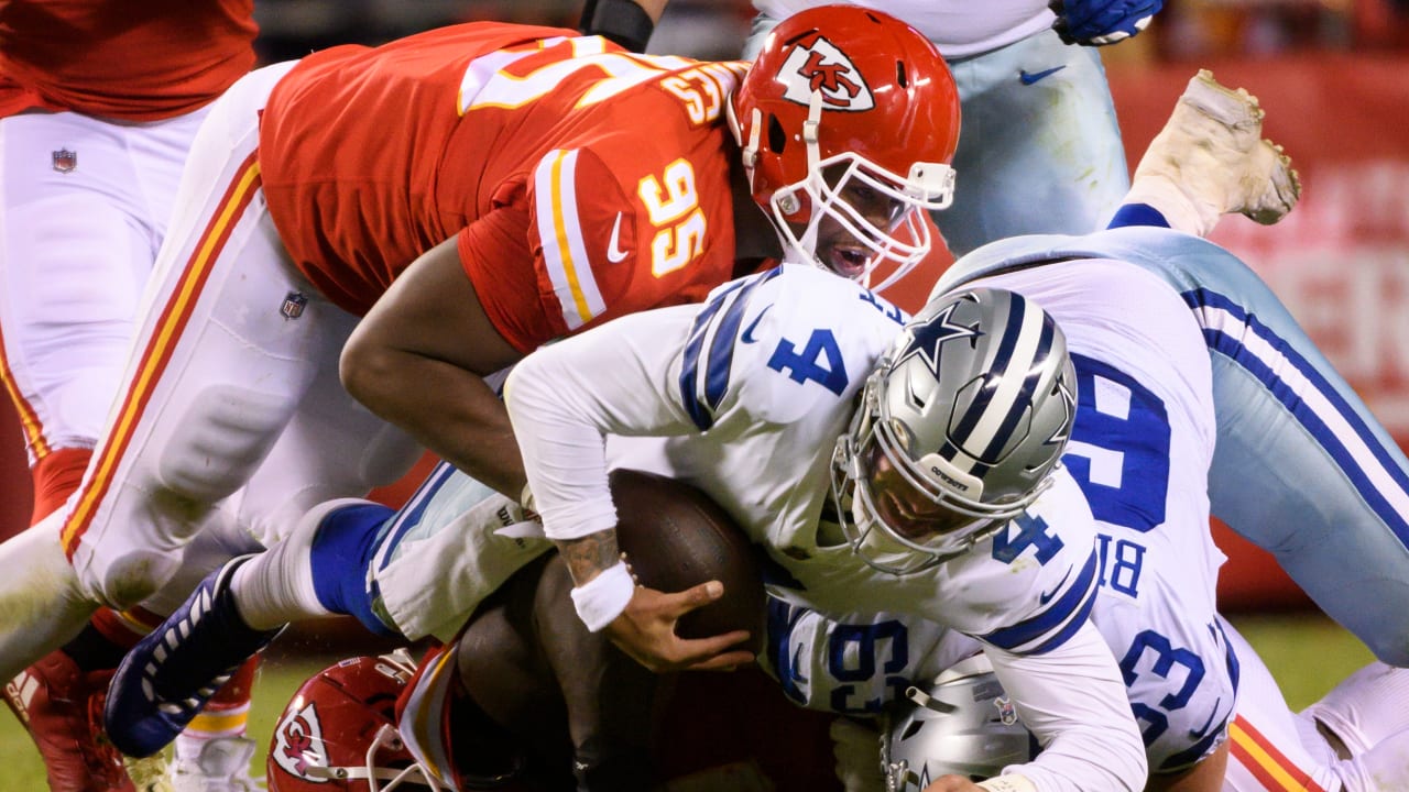 Kansas City Chiefs Defensive End Chris Jones Follows His First Sack ...