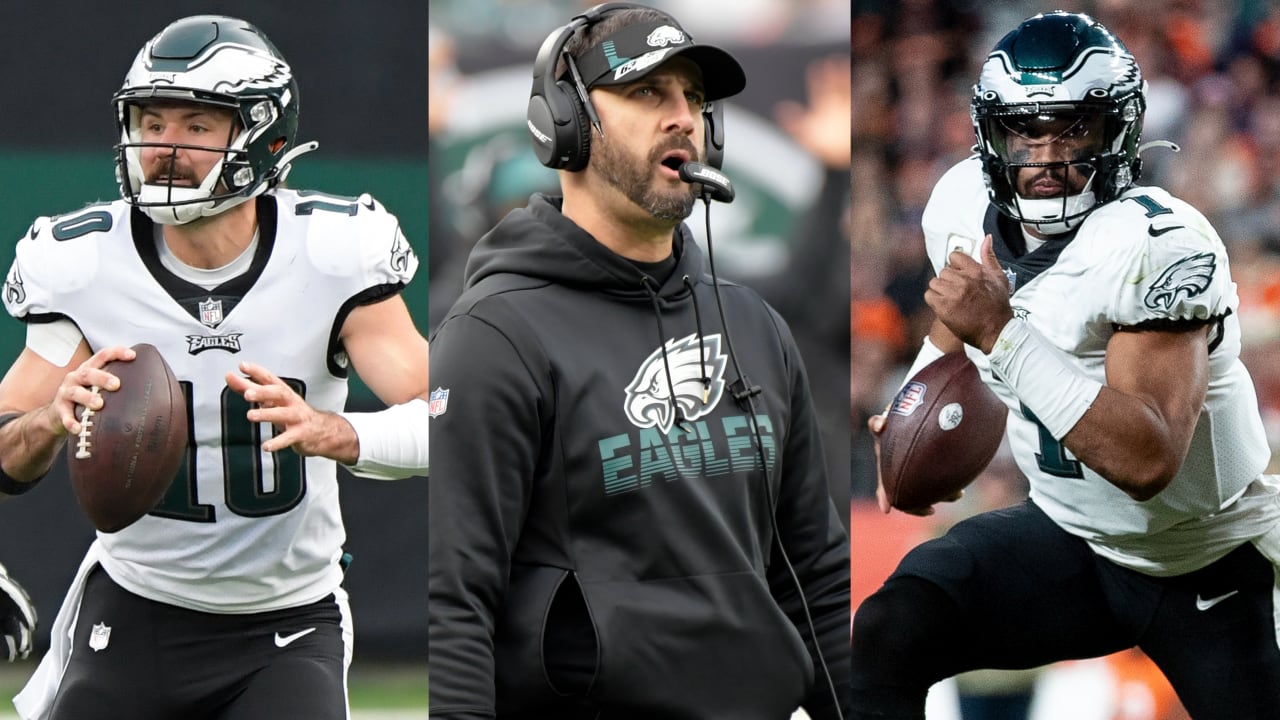 Eagles pass offense better with Gardner Minshew in win vs. Jets, but Nick  Sirianni still riding with Jalen Hurts