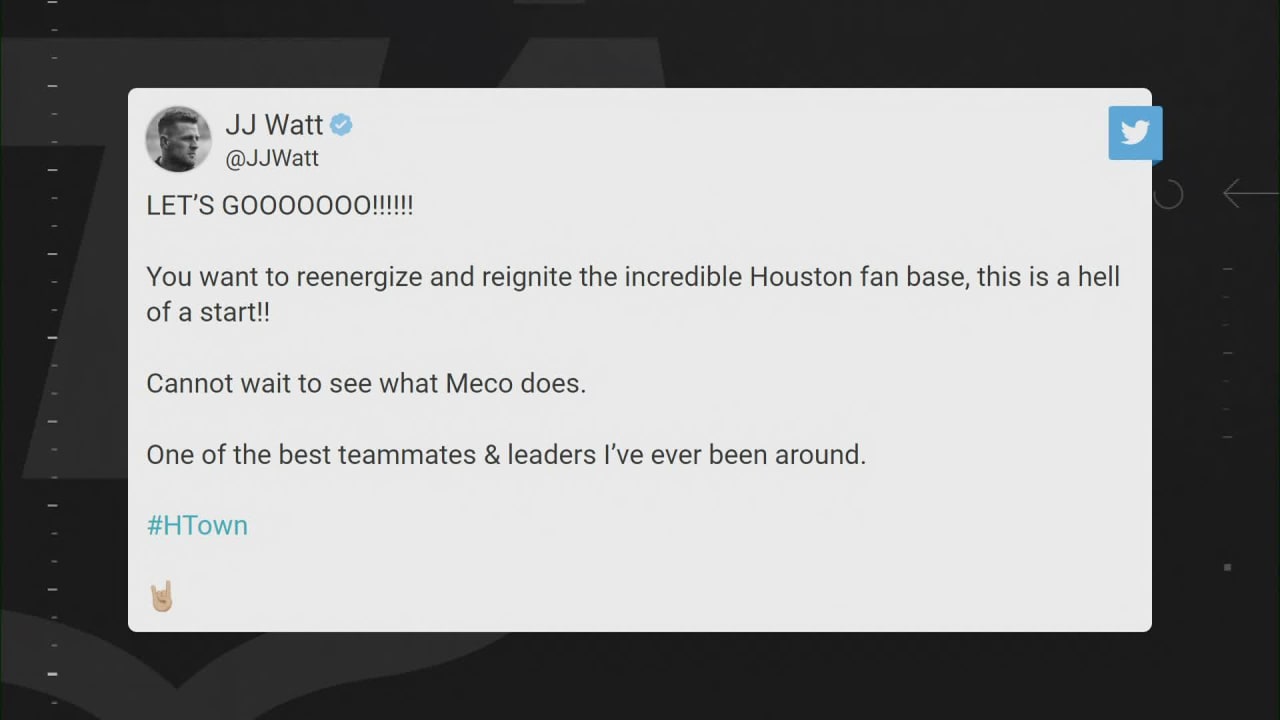 Texans: J.J. Watt celebrates DeMeco Ryans' hire with overjoyed message