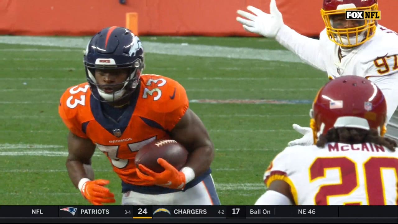 Denver Broncos Running Back Javonte Williams Shaken Up After Bolting ...