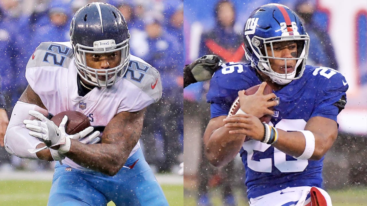 New York Giants vs. Tennessee Titans: Saquon Barkley, Derrick