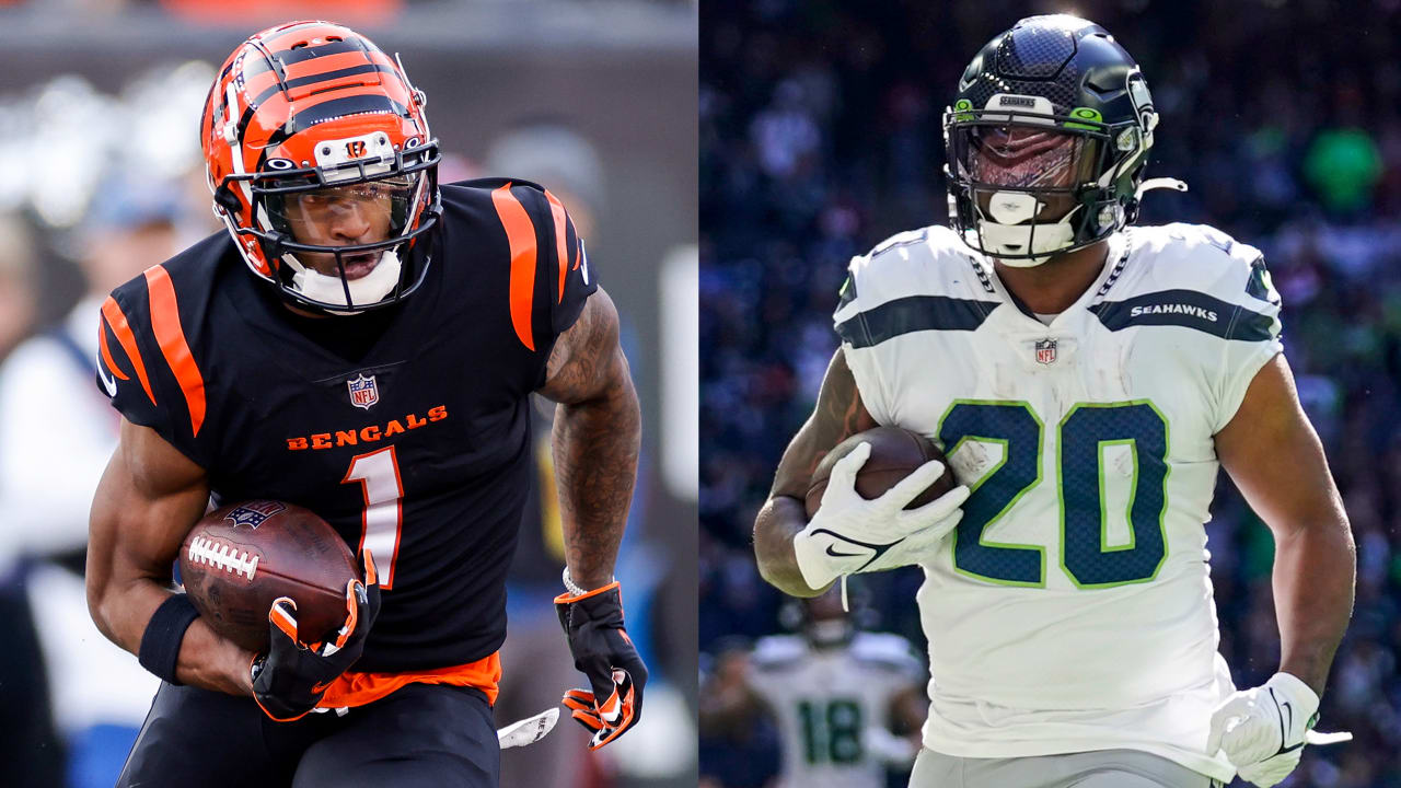 Bengals WR Ja'Marr Chase, Seahawks RB Rashaad Penny highlight