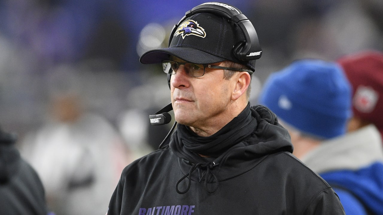 Baltimore Ravens head coach John Harbaugh on playoff loss to Titans: 'I ...