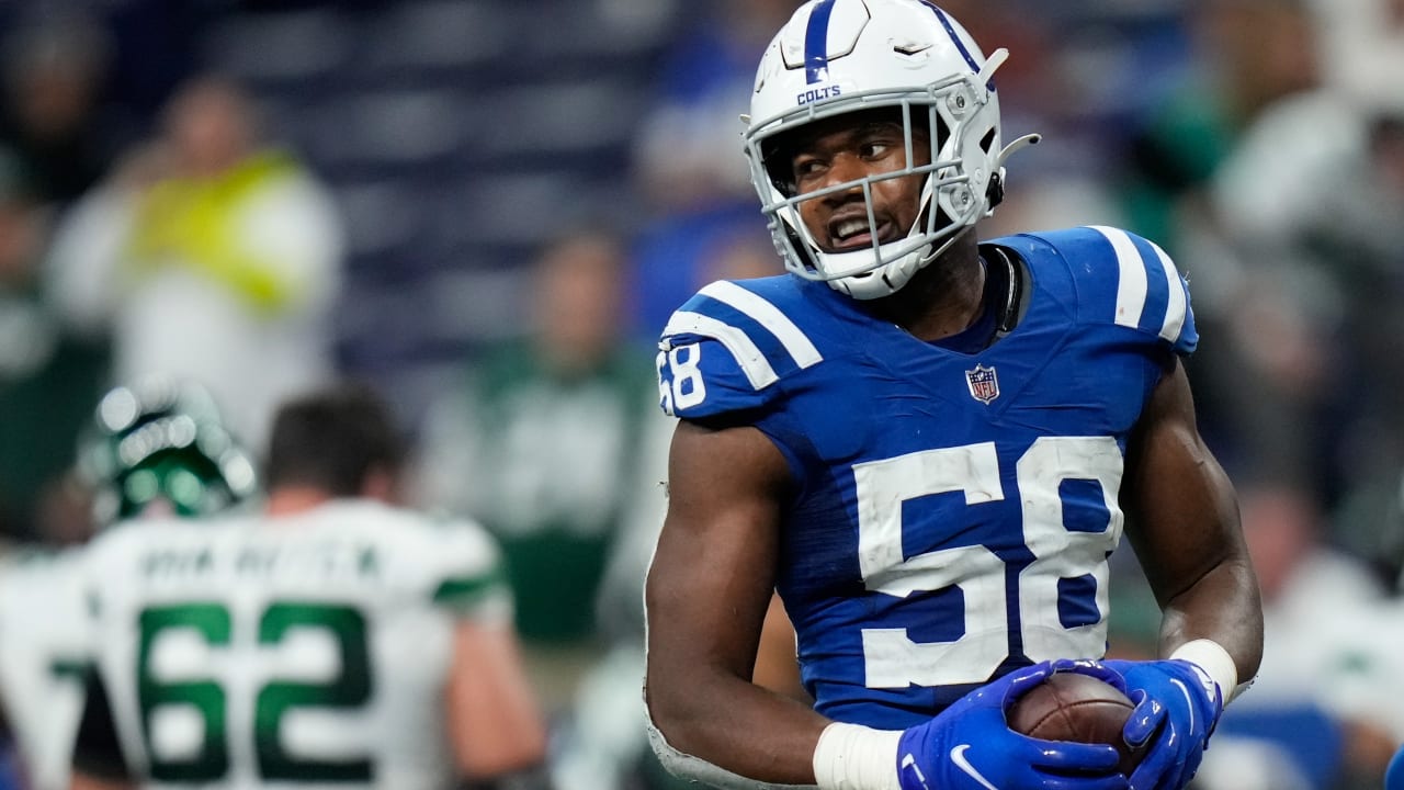 Indianapolis Colts linebacker Bobby Okereke was voted the Top