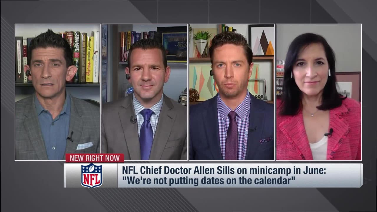 NFL chief MD: No timeline for when players can return